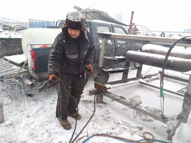 是掘进铁军,他们是零下20℃中的超级英雄!