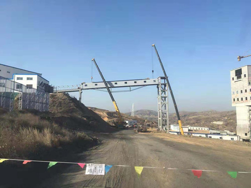 陕煤建设天工公司土建一部沙梁煤矿工程建设传捷报