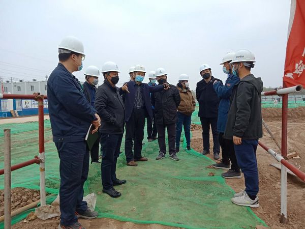 中央储备粮新建项目领导小组组长指挥部指挥长副总经理王录印莅临天工