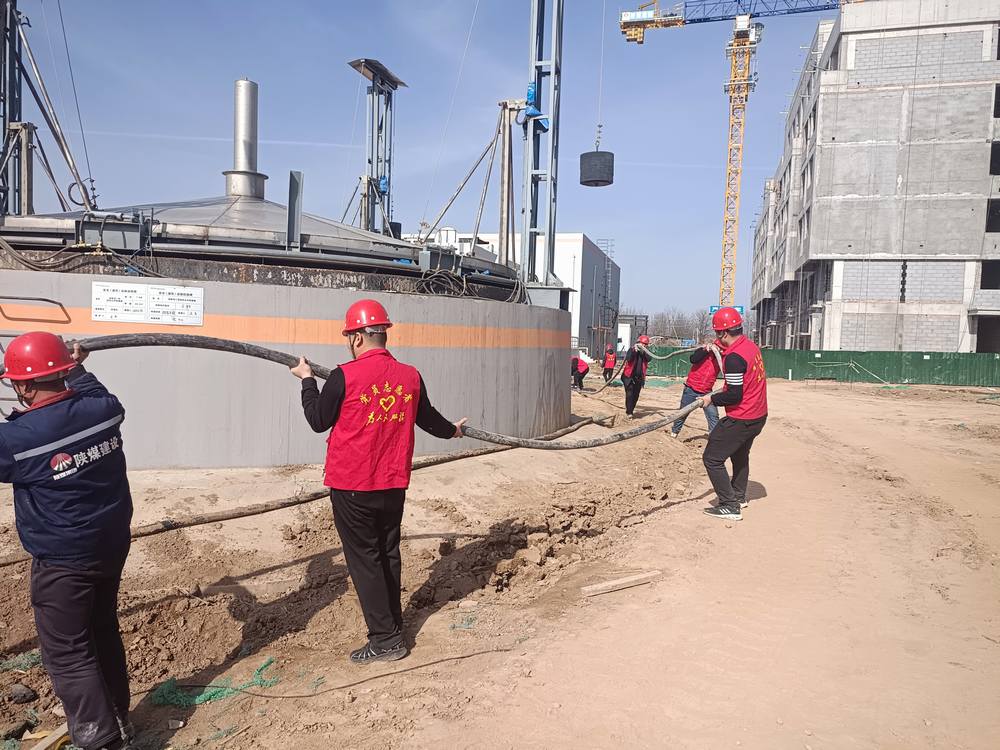 陕煤建设澄合分公司第三项目部:党员亮身份 实干担当暖人心