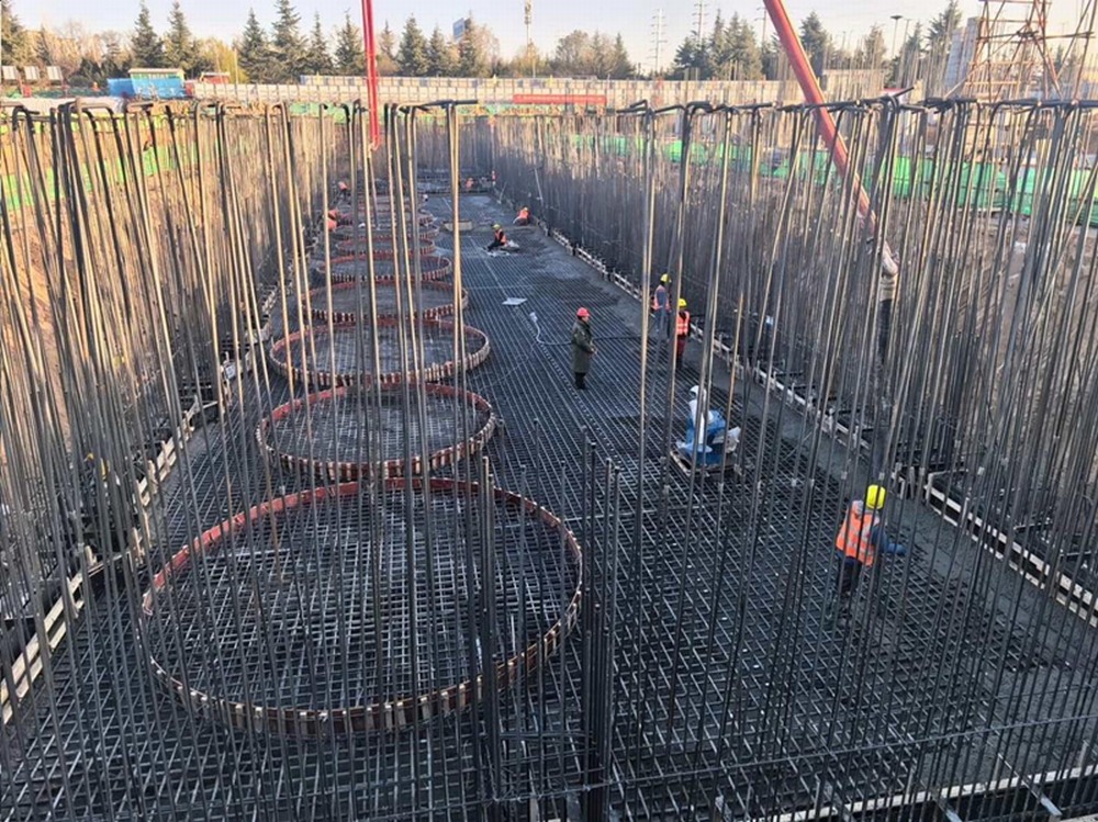 与时间赛跑!铜创能材项目掀起施工生产大会战