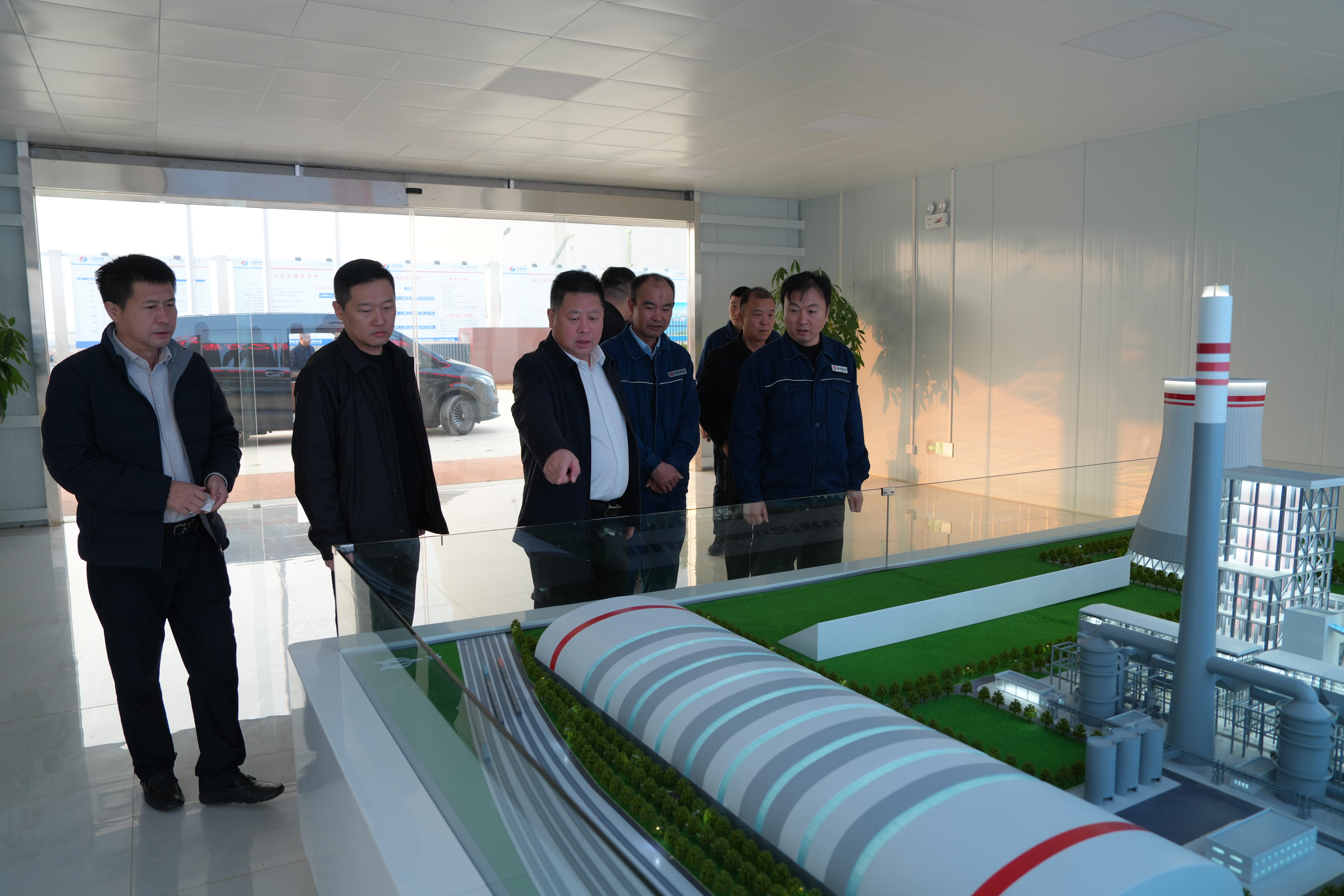 陕煤建设集团与陕煤电力上高公司就深化合作开展座谈交流