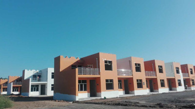 天工公司土建八部白水移民搬迁工程初见成效