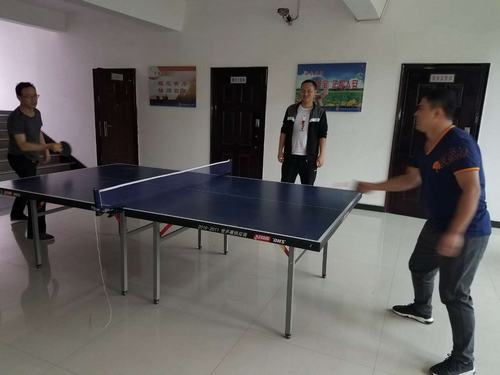 机电安装公司举办迎“国庆”乒乓球赛