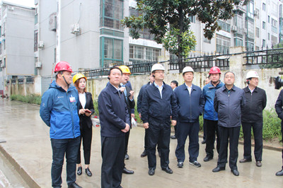 汉中市委书记王建军率团观摩汉中分公司天汉坊项目