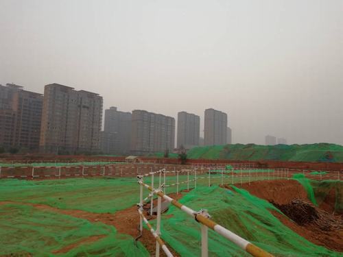 旧貌换新颜，只为文明工地建