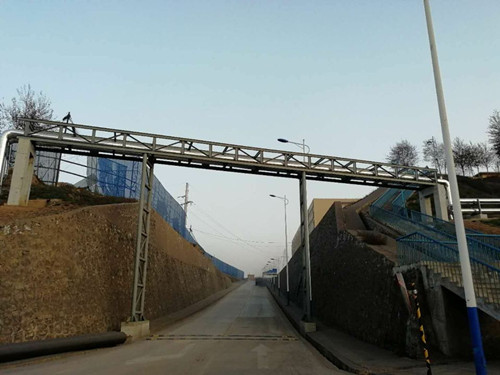 机电安装公司柠条塔工业广场供热系统扩容工程一次调试成功