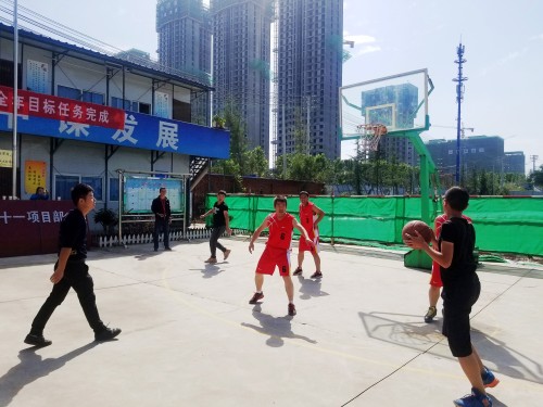 澄合分公司第十一项目部悄然兴起的健身热