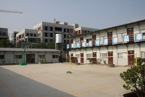 天工公司土建十五项目部文明工地创建彰显品牌形象