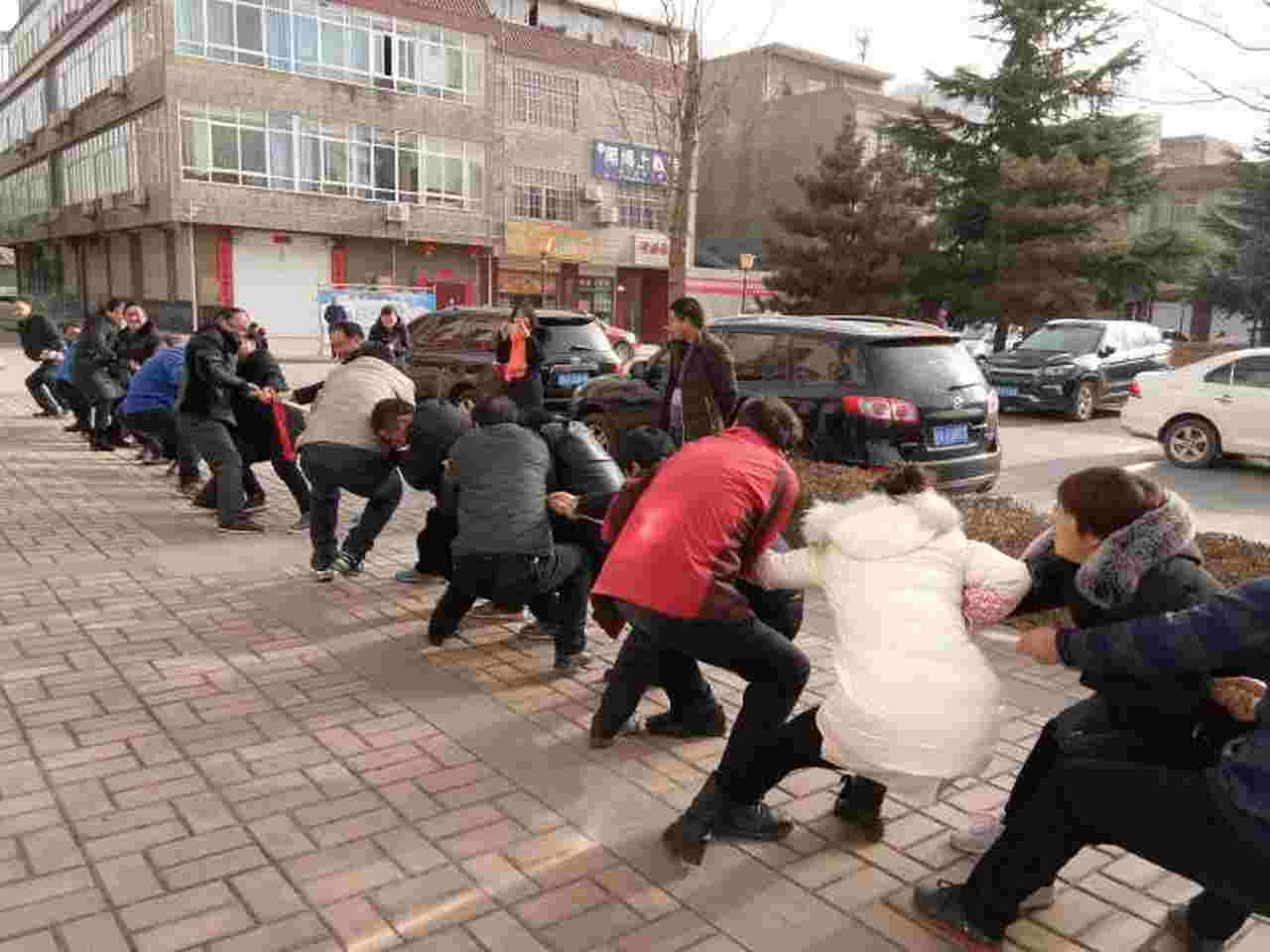 矿建三公司举办2018年元旦趣味文体活动