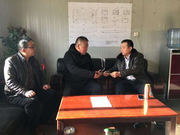 掘进公司认真做好节前困难职工慰问工作