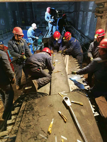 机电安装公司酒钢项目部工程施工再创佳绩