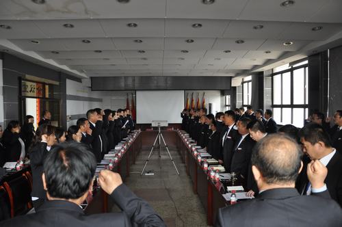 韩城分公司开展安全警示教育敲响安全生产警钟