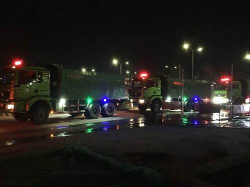 铜煤公司第五项目部全面打响蓝山水岸(南区)工程建设攻坚推进战