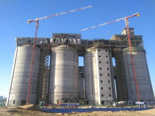 天工公司土建二部加班加点争速度 大干快上抢工期