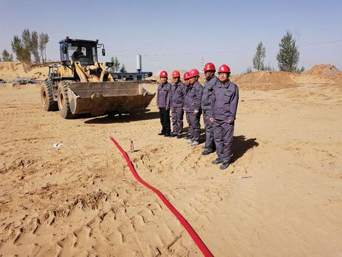 曹家滩煤矿2#、3#转载点正式开工