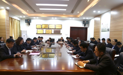 铜川分公司快速传达集团一季度考核点评会精神