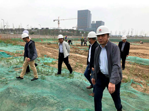 大秦置业公司：山水逸境项目进度验收“第一弹”