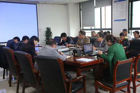 天工公司认真传达建设集团一季度市场开发工作会精神