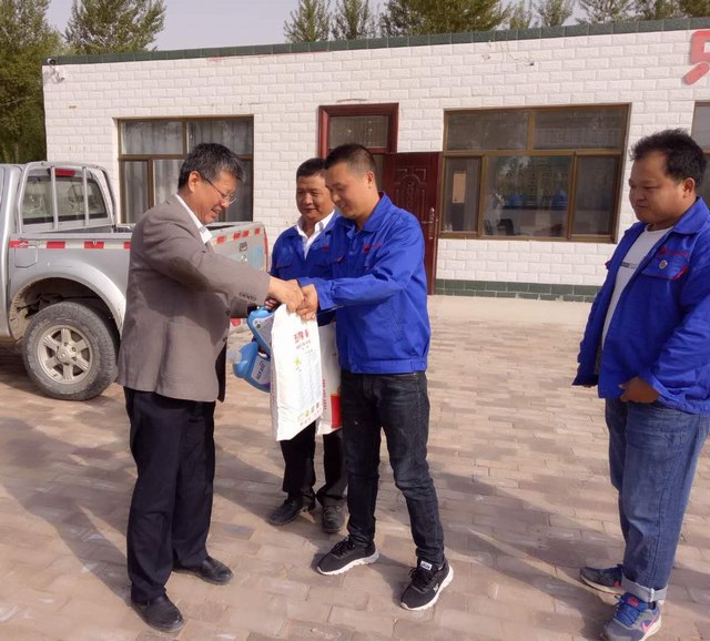 路桥分公司“五一”期间看望慰问一线员工