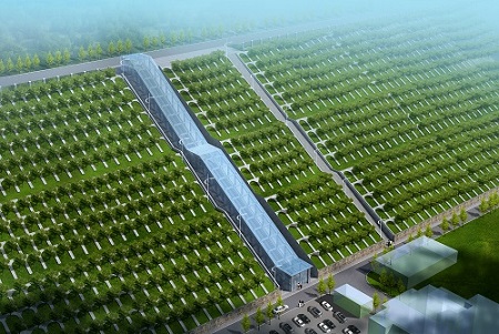 陕煤集团神木柠条塔矿业有限公司探亲楼场地人行通道项目方案设计圆满完成