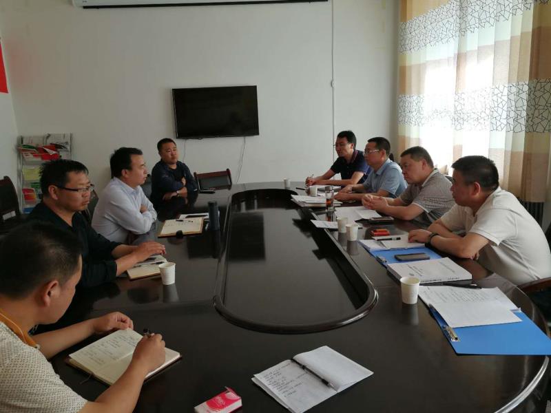 陕煤建设与景泰县举行合作洽谈