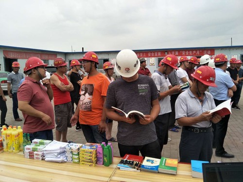 陕煤建设中煤公司开展安全生产月活动