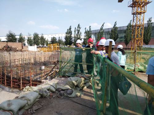 王明智莅临红柳林项目工程施工现场全面检查指导