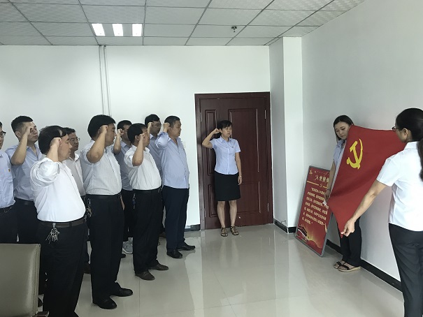 陕煤建设设计研究院：重温入党誓词 追寻红色足迹