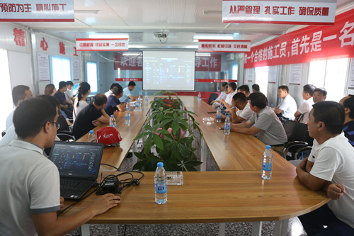 陕煤建设天工公司深入开展对标观摩交流 促进项目现场管理水平持续提升