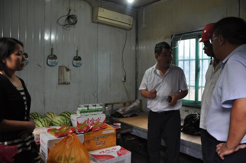 炎炎烈日韩城分公司工会在行动