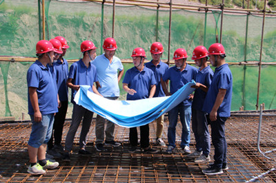 陕煤建设汉中公司多措并举扎实推进吴堡横沟温泉项目建设