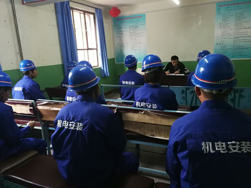 陕煤建设机电安装公司酒钢项目部“三抓”促安全