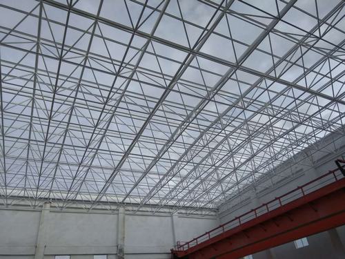 陕煤建设韩城分公司土建十项目部小保当选煤厂最终筛分车间工程屋面网架顺利安装完毕