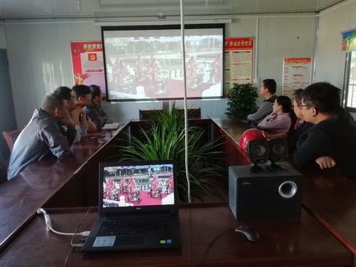 陕煤建设澄合分公司纪念烈士寄哀思