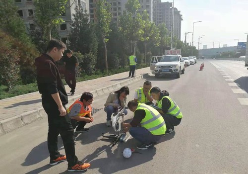 宝鸡分公司道路工程交验侧记