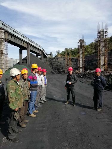 陕煤建设韩城分公司土建第二项目部国庆小长假安全“不放假”