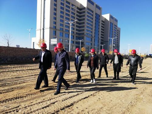 刘合理深入铜煤公司陕北各施工项目检查指导工作