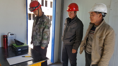 陕煤建设土建十七部引进人脸识别系统 考勤效果顶呱呱