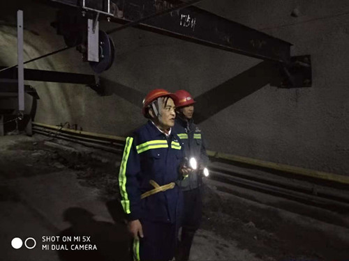 陕煤建设机电安装公司加快推进冶坪项目施工