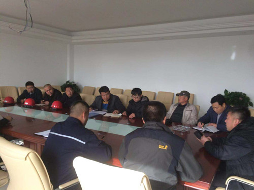 陕煤建设天工公司土建十部牛家梁铁路集运站工程通过竣工预验收