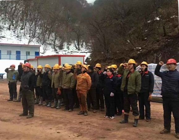 陕煤建设矿建三公司唱好“四部曲”打好“收官战”