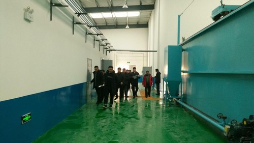 陕煤建设铜煤公司安装项目部承建的下石节煤矿矿井水处理站工程顺利通过验收