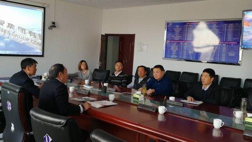 宁兴刚赴内蒙古北控京泰能源发展投资有限公司交流洽谈