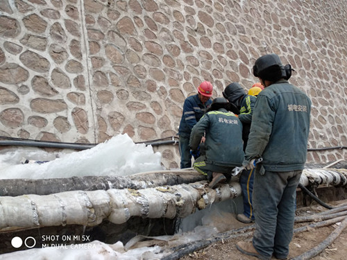 陕煤建设机电安装公司完成冶坪临时供水管路抢修