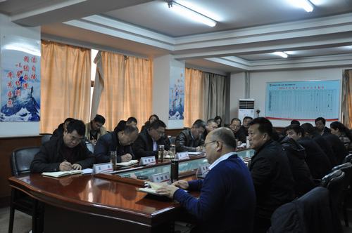 陕煤建设韩城分公司第一时间传达落实建设集团联合党委12月26日两项工作部署会议精神