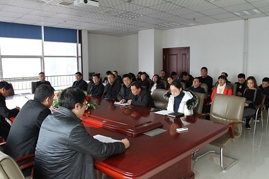 陕煤建设设计研究院认真传达学习建设集团联合党委两会精神