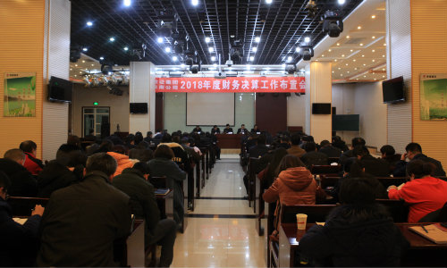 建设集团、陕南公司召开2018年度财务决算工作布置会