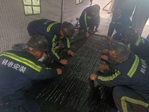 陕煤建设机电安装公司：以施工大干热情喜迎新年