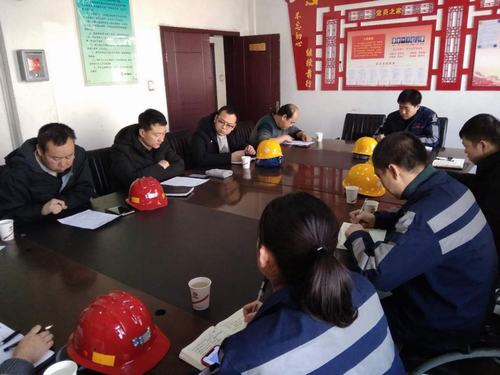 陕煤建设洗选煤运营公司节前安全生产大检查实打实